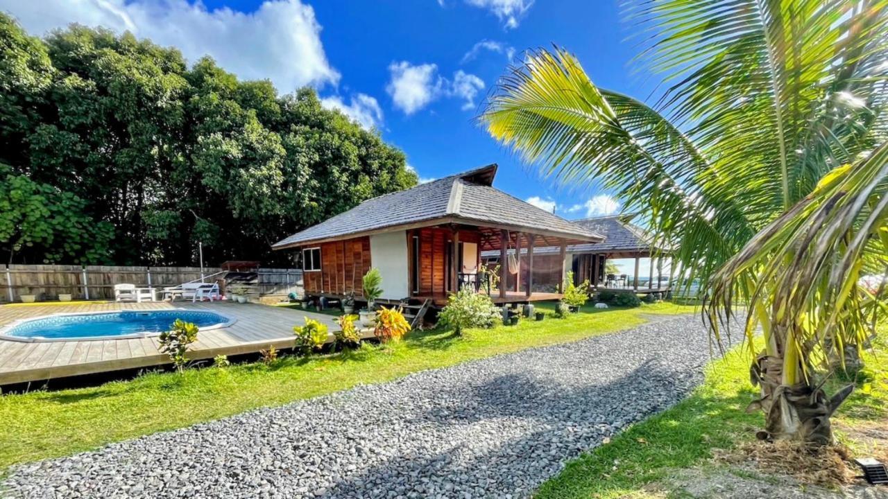 Raiatea - Bungalow Nautilus Lagoon Villa Uturoa Bagian luar foto