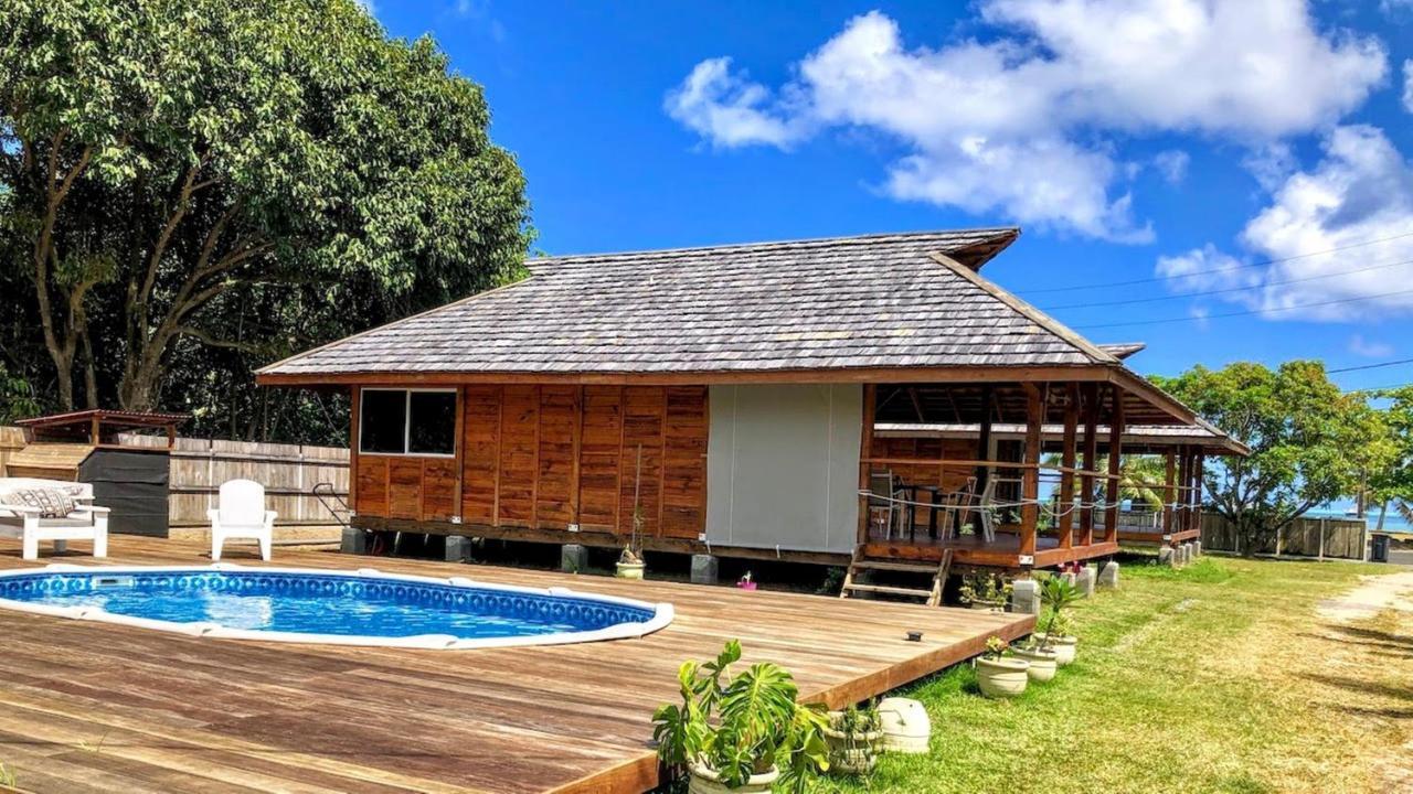 Raiatea - Bungalow Nautilus Lagoon Villa Uturoa Bagian luar foto